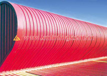 Construction of crimping curved profile 